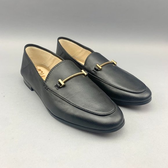 Sam Edelman Shoes - Sam Edelman Lior Loafer Fashion Flats Slip-On Black Leather Women's Size 7